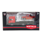 Автовоз ин. + машинка, коробка W2215-7A