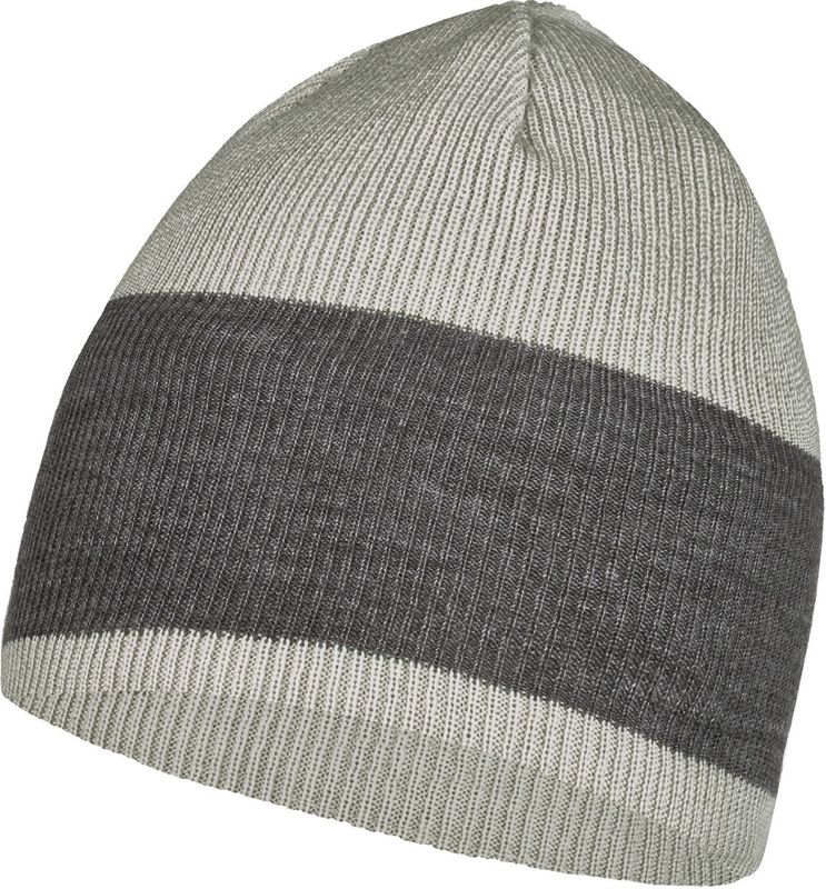 Шапка Buff Crossknit Hat Sold Lihgt Grey Фото 4
