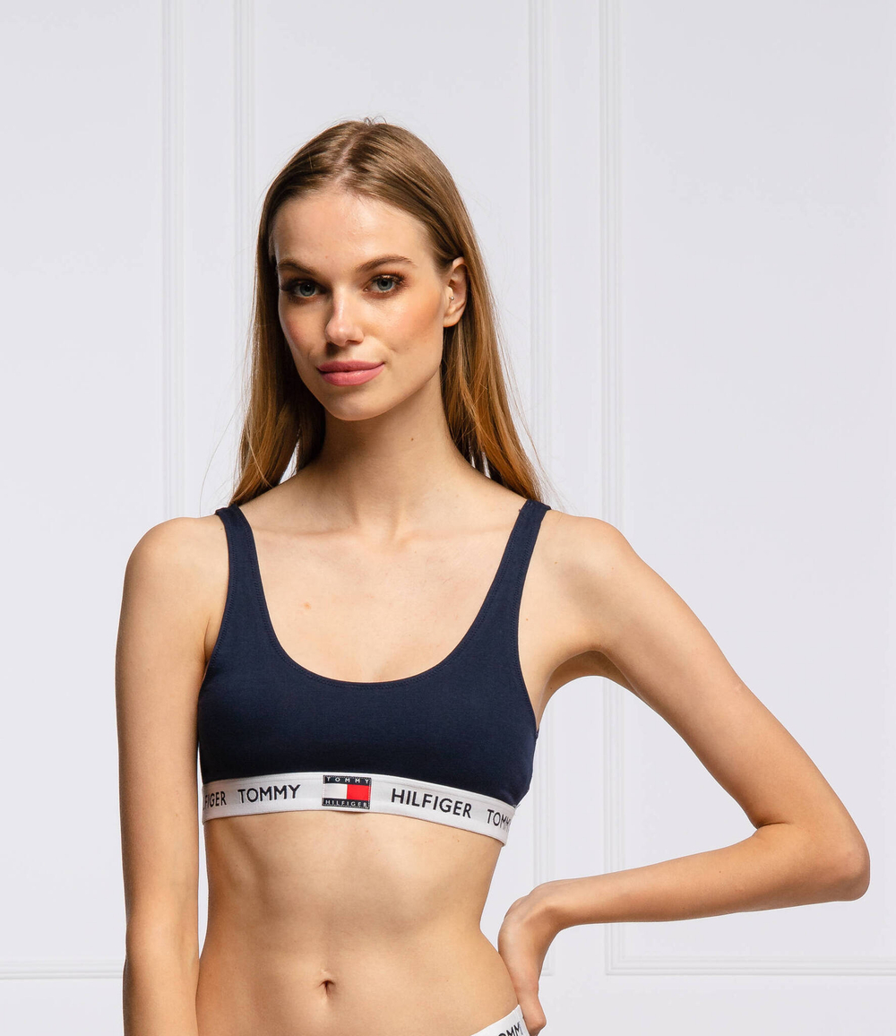 бюстгальтер Tommy Hilfiger - темно-синий(UW0UW02225)