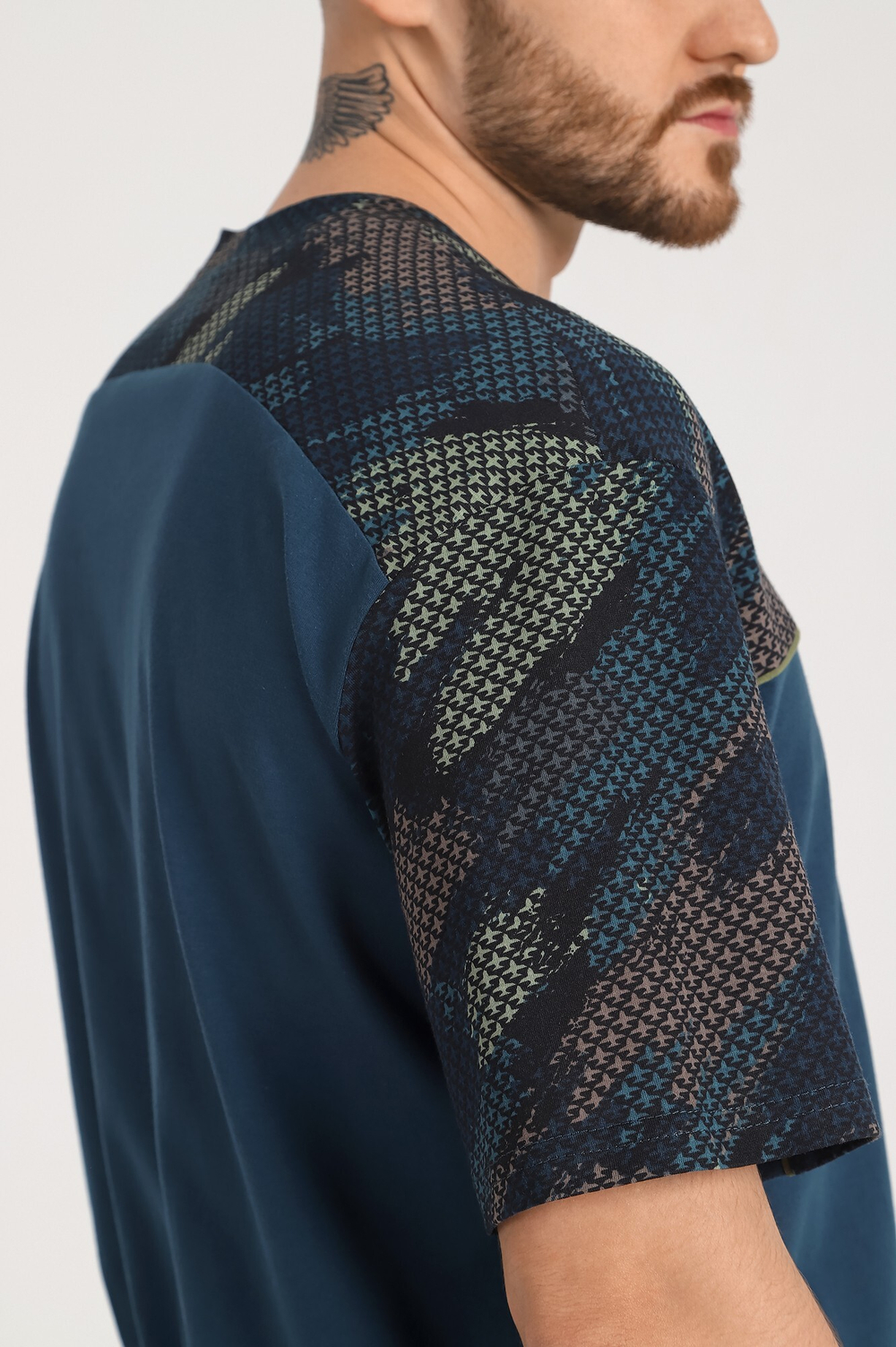 Пижама мужская штаны+футболка КП-106