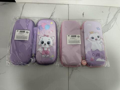 Пенал 3Д "Кошечки" розовый