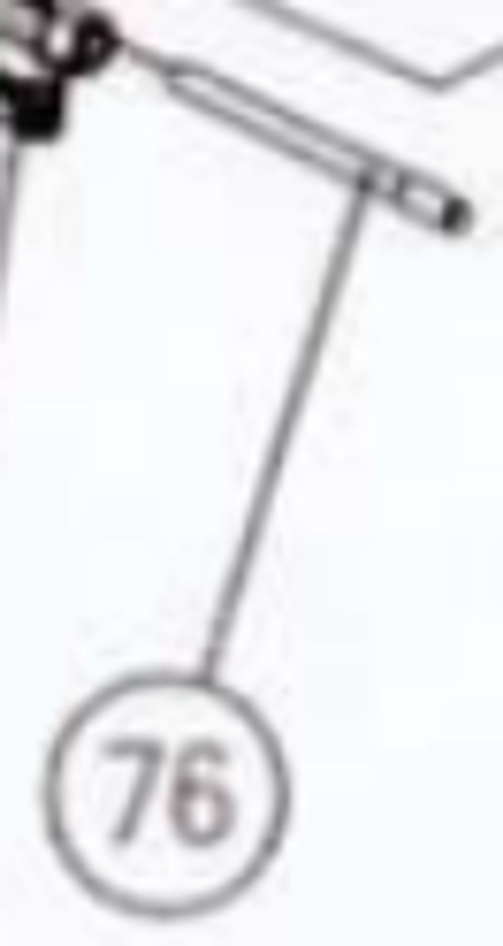 Запчасть №76 для Hybest GSR40A. Штифт для держателя баллона