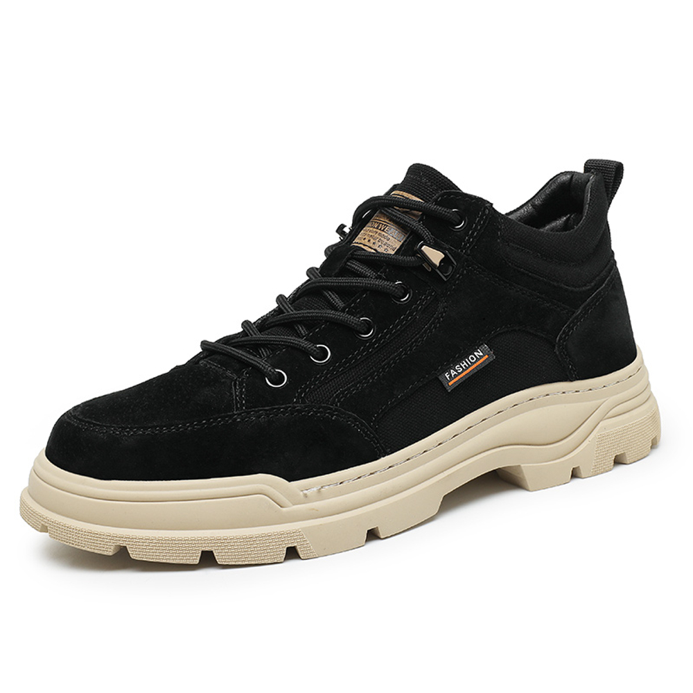 ABCIU Work Boots Unisex High top Khaki