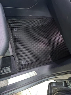 Автоковрики для VW Teramont. Второй ряд - Диван.  (2017--&gt;)