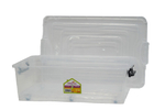 ЯЩИК ДЛЯ ХРАНЕНИЯ НА КОЛЕСАХ-7 (30Л) ПРОЗРАЧНЫЙ 1142 07