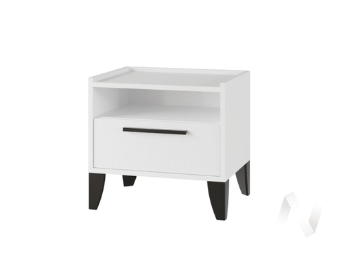 Тумба МТ-20 Спальня Модена (белый; венге/белый)