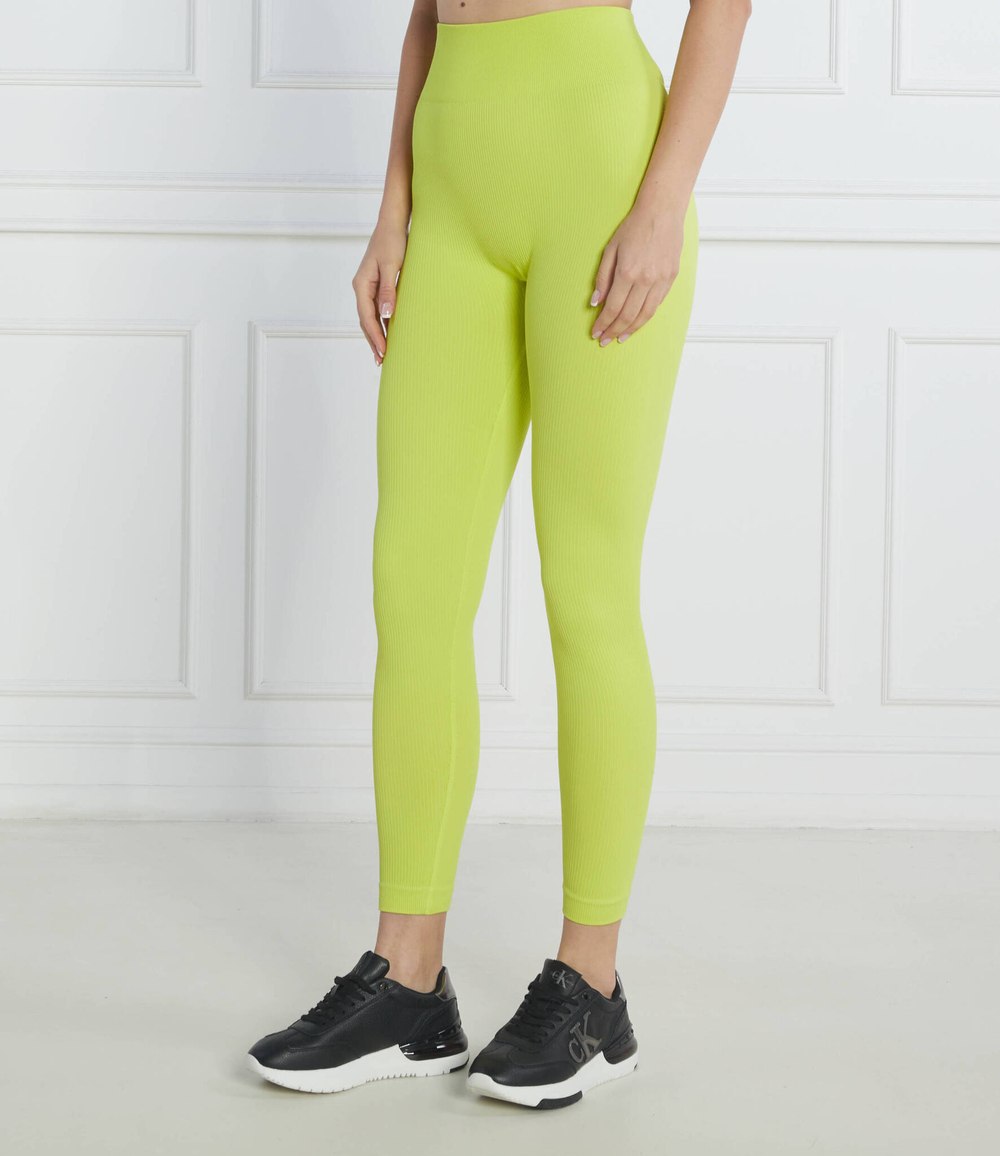 леггинсы rib seamless GUESS ACTIVE - желтый(V2BB16 ZZ04V)