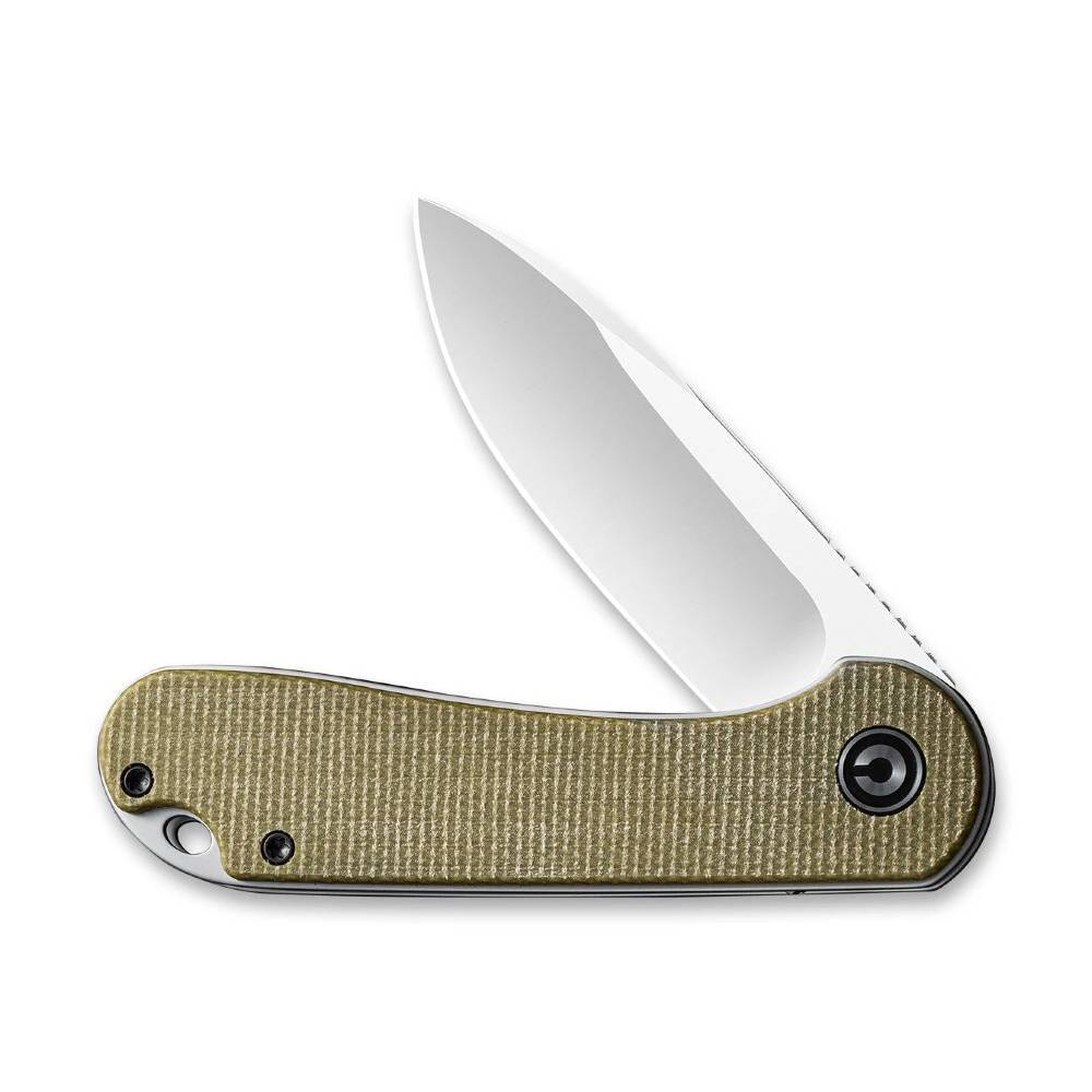 Складной нож CIVIVI Elementum D2 Steel Satin Finished Olive Micarta