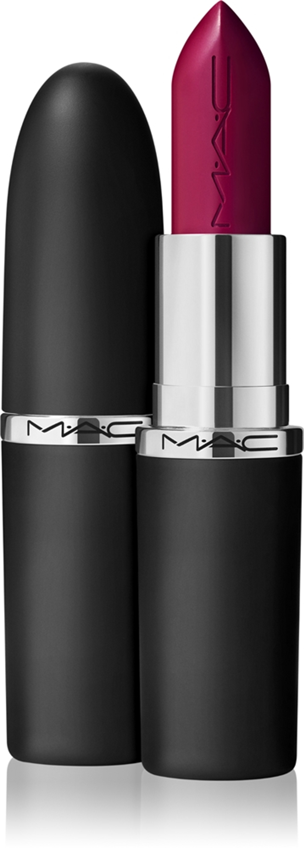 MAC Cosmetics MACximal Sleek Satin Lipstick - Кремовая помада увлажняющая оттенок Rebel, 3 g