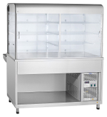 Прилавок-витрина Abat ПВВ(Н)-70КМ-С-01-НШ кашир.