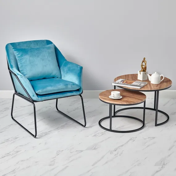 Кресло ALEX бирюзовый