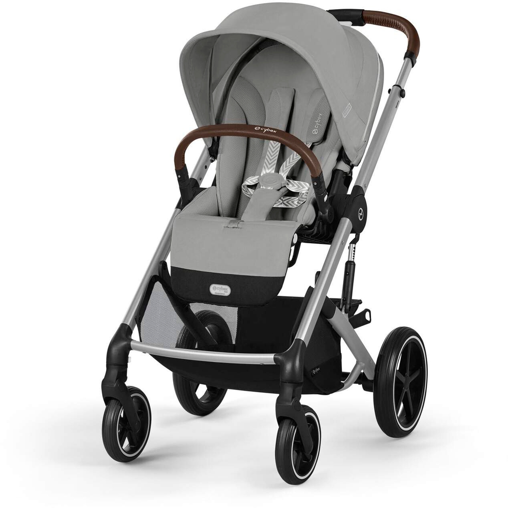 Cybex Детская коляска Balios S Lux BLK 2 в 1 цвет Stone Grey