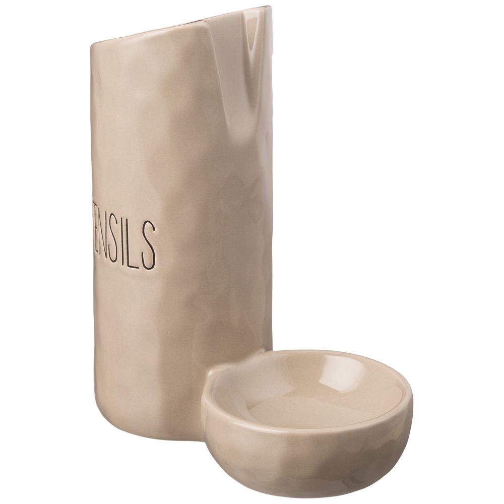 ПОДСТАВКА ДЛЯ КУХОННЫХ АКСЕССУАРОВ КОЛЛЕКЦИЯ "CRUMPLED" 19х9х21 СМ