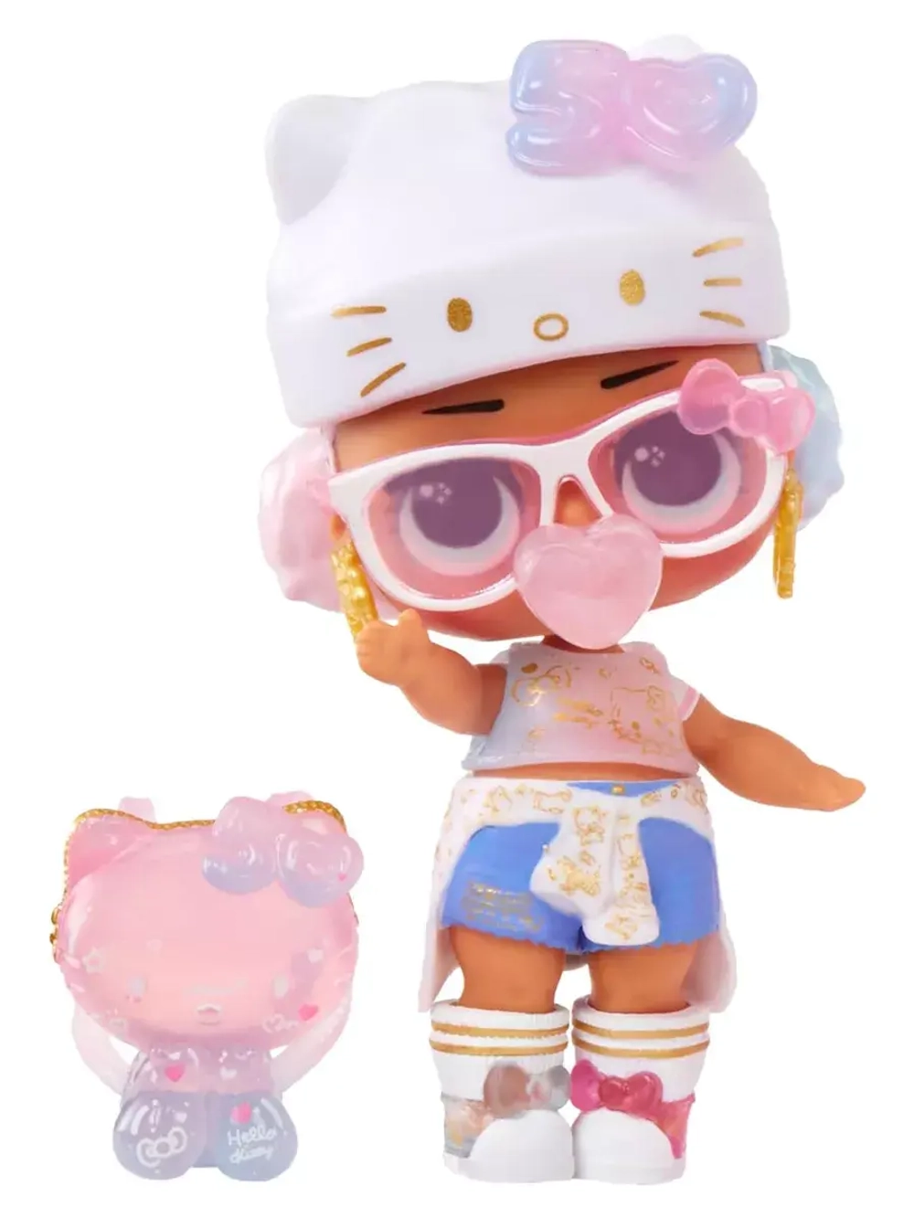 Кукла Лол Сюрприз в шаре Lol Hello Kitty маленькая оригинал
