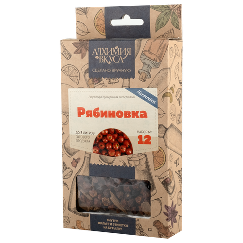Набор Алхимия вкуса №12 для приготовления настойки "Рябиновка" 62гр.