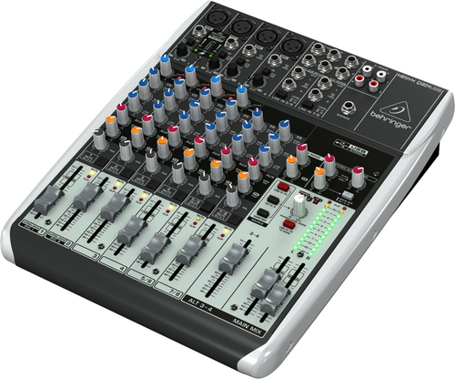 BEHRINGER Q1204USB - микшер, 12 каналов, 3-х полосный эквалайзер, USB