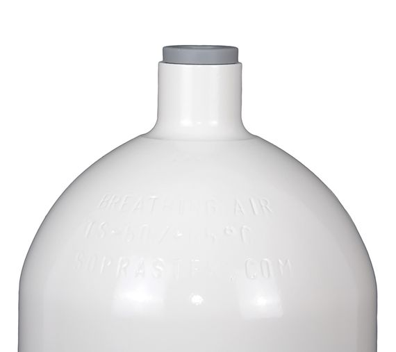 Баллон стальной Sopras Sub для дайвинга вогнутое дно 12 литров, D 171 мм, без вентиля