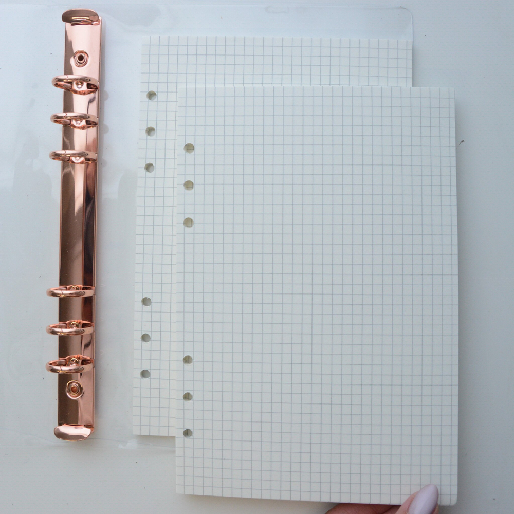 Сменный блок для блокнота, тетради на 6 клетка, 45 листов