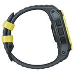 Спортивные часы Garmin Instinct E, 40 мм, силиконовый ремешок сумеречного цвета Безель цвета «электрический лайм». Ремешок с классической застёжкой — на запястье обхватом 107–179 мм