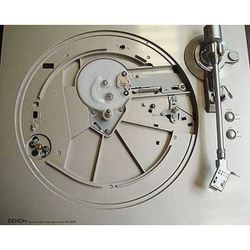 Проигрыватель винила Denon DP-300F premium silver