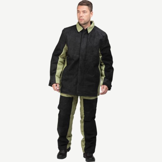 Костюм сварщика зимний со спилком брюки (хаки)