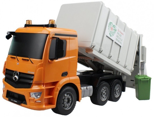 Радиоуправляемый мусоровоз Double E Mercedes-Benz Antos 1:20 2.4G - E560-003