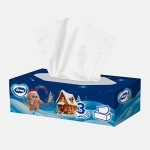 Салфетки бумажные Zewa Deluxe Design 3 слоя 90шт в ассортименте