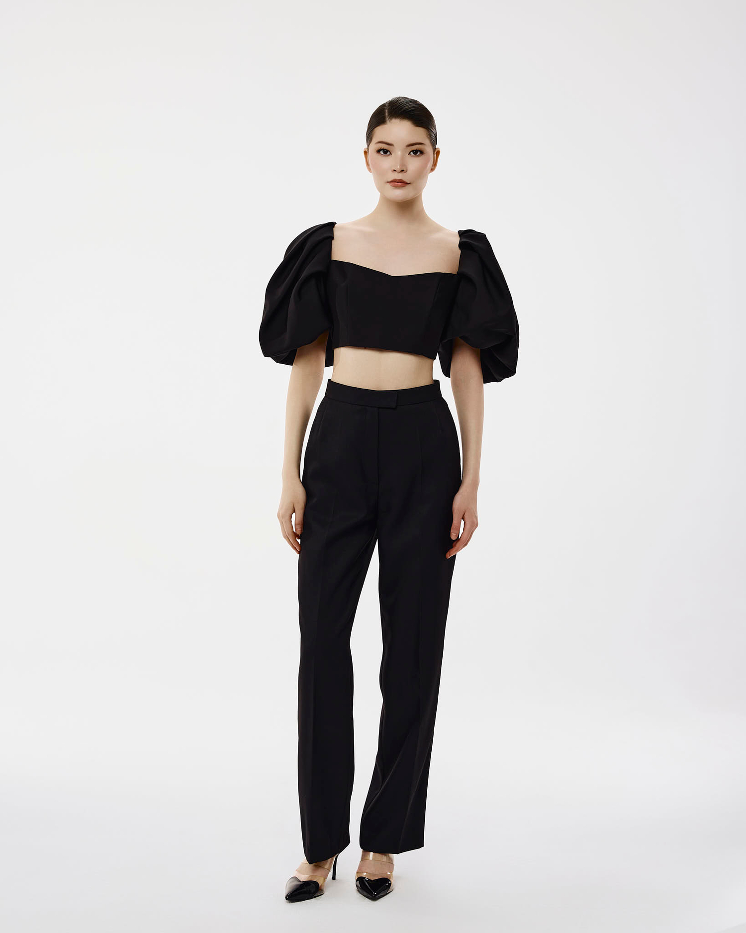 Топ от костюма Nerosa  черный