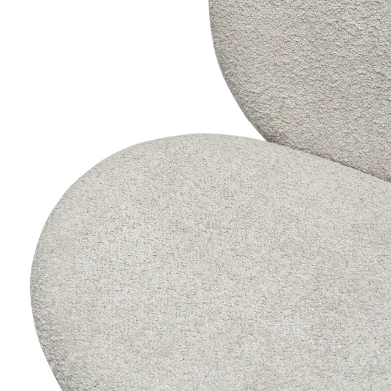 Стул Bente, светло-серое букле