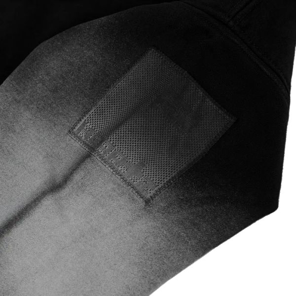 Худи Fade Spray-Painted Heavy Cotton черный - фото 4