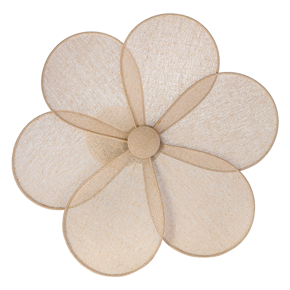 Светильник настенный kamille, D44 см, бежевый