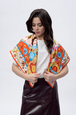 Платок «Матрёшки. Латинская Америка»