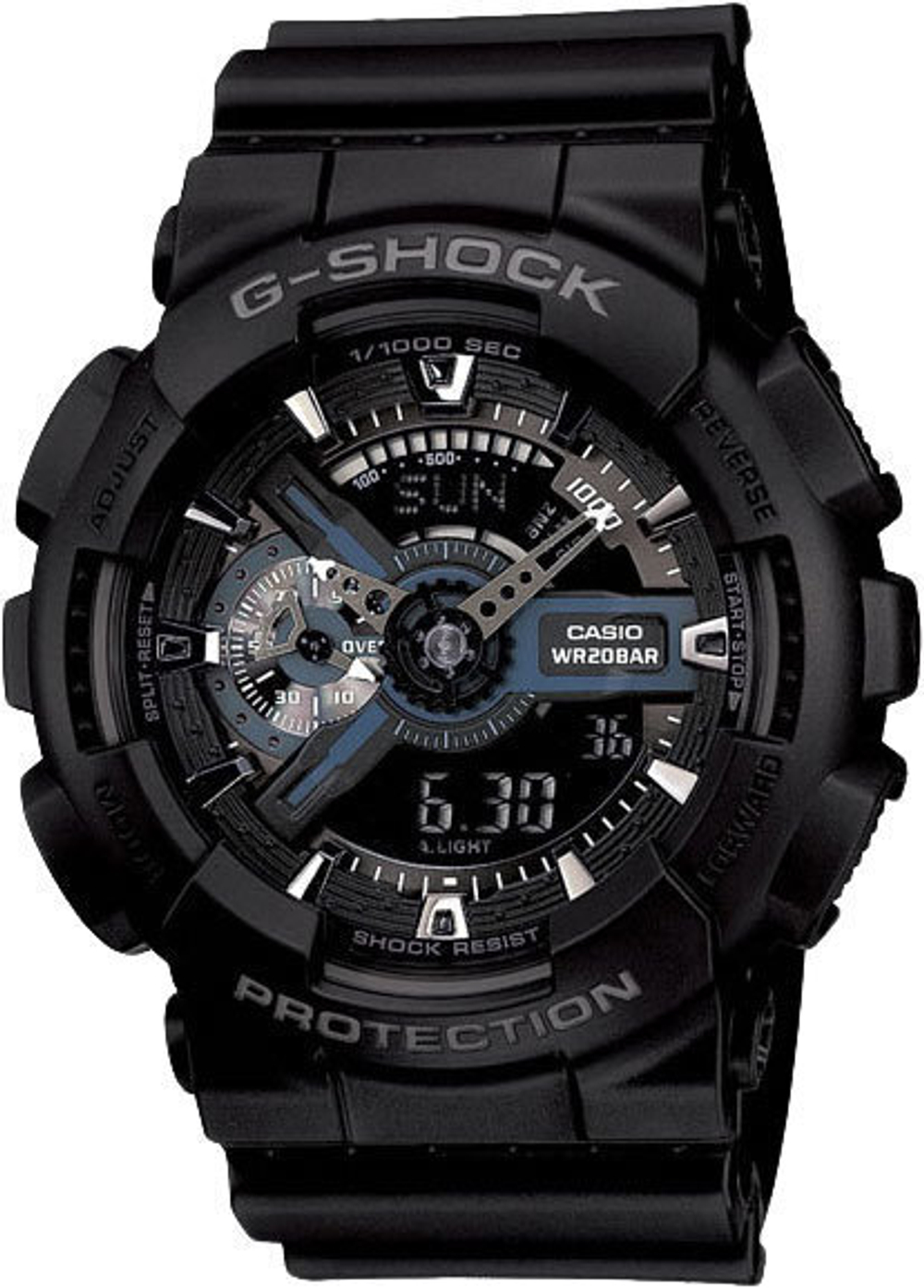 Японские наручные часы Casio G-SHOCK GA-110-1B