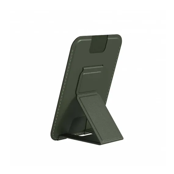Magssory Duo Magnetic Kickstand Wallet Khaki