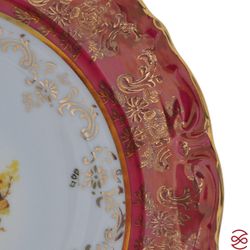 Набор салатников 15,5 см (6шт) Repast Охота красная Мария-тереза