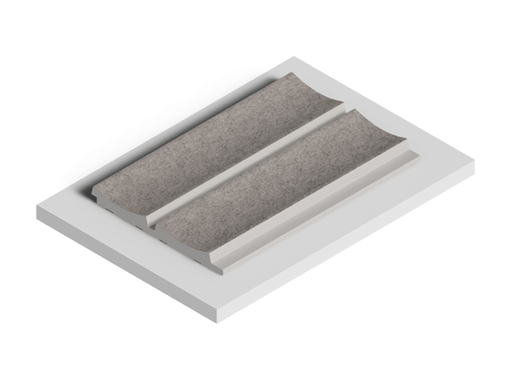 Стеновая панель HiWood декорированная, 270x12 см