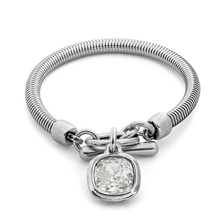 Браслет Ciclon SOLITARIO M с серебряным покрытием CEMO112-66-2 BW/S