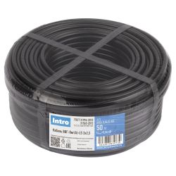 Кабель Intro ВВГ-Пнг(А)-LS 3х2,5(N,PE) 50м | Intro