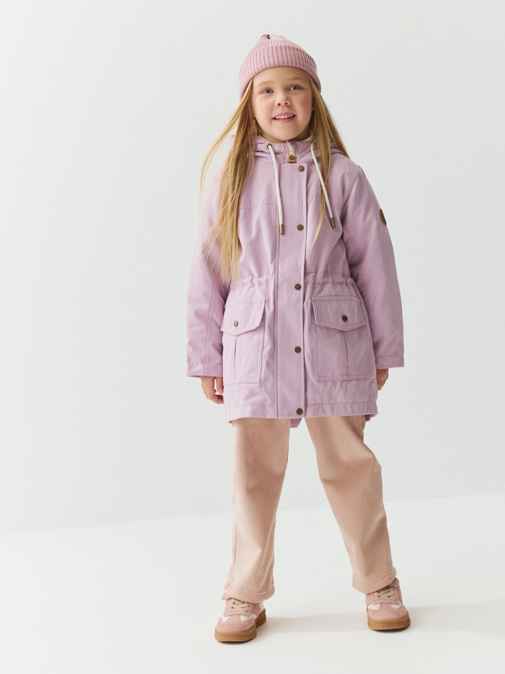 Парка демисезонная на меху "Вереск"