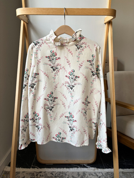 Хлопковая блузка Bonpoint, 140