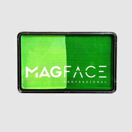 Аквагрим MAGFACE неоновый светло-зеленый/зеленый 50 гр