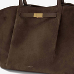 Сумка DeMellier The New York Mocha Suede & Mocha Smooth