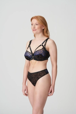 PRIMADONNA Шлейка с контрастными деталями, черный