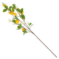 GAEM Ветка искусственная "Лимон", L13 W13 H80 см