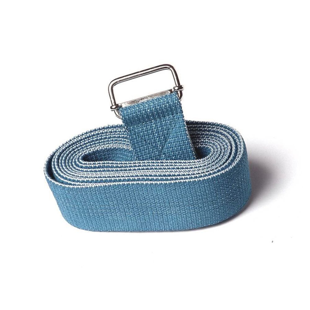 Ремень для йоги хлопковый Nature Color длиной 270 см Рамайога