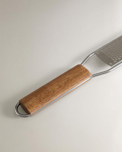 ZARA HOME ТЕРКА ИЗ СТАЛИ И ДРЕВЕСИНЫ АКАЦИИ, КОРИЧНЕВЫЙ