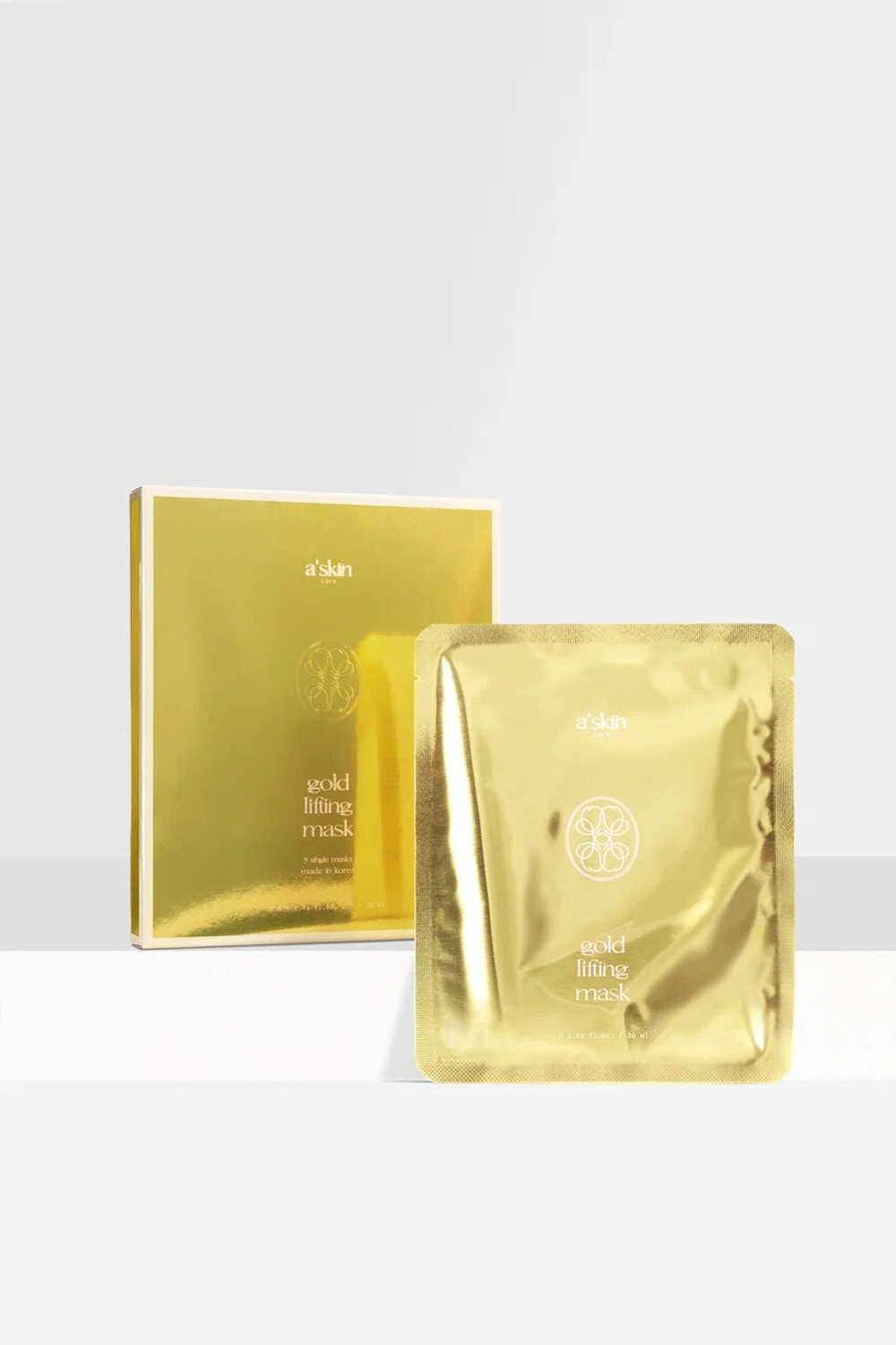 Гидрогелевая маска для лица с лифтинг-эффектом GOLD LIFTING MASK