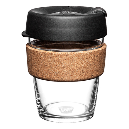 KeepCup Кружка KeepCup Brew Cork M 340 мл Black