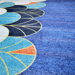 Коврик 80*125см искусственный войлок/полиэстер, основа ПВХ (силикагель), NN2025-31