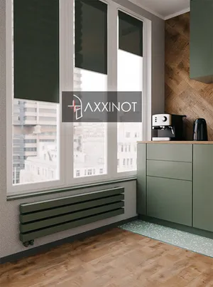 Axxinot Verde Z - горизонтальный трубчатый радиатор шириной 900 мм